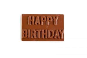 Milk Chocolate Giant Happy Birthday 100g
