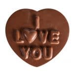 Milk Chocolate Giant "I Love You" Heart 100g