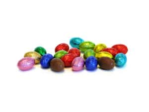 Milk Chocolate Solid Mini Eggs 125g