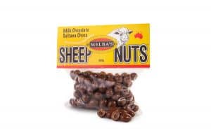 Milk Chocolate Sultana Sheep Nuts 200g