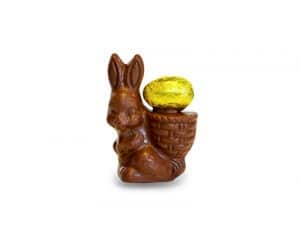 Melba's Milk Chocolate Rabbit with Basket