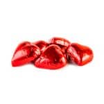 Milk Chocolate Heart - Red