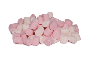 Mini Pink & White Marshmallows 200g