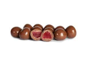 Milk Chocolate Raspberries 150g